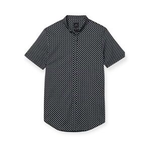 Armani Exchange Black and White Patterned Shirt